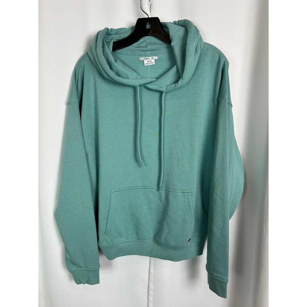 O'Neill Chill Bella Pullover Nile Blue Hoodie Sweatshirt Surf Beachy Preppy M